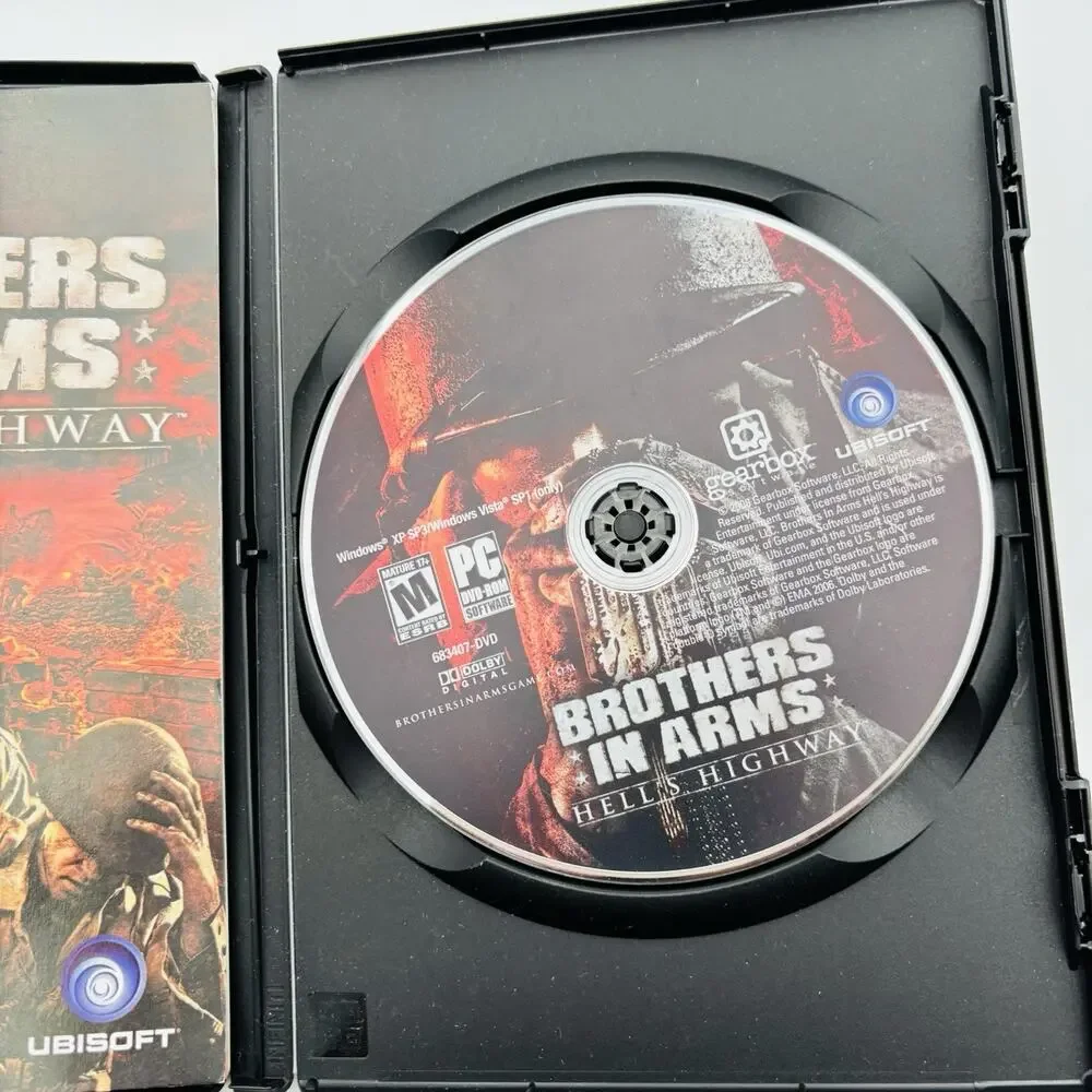 Brothers in Arms: Hell's Highway - PC - Complete w/ Case & Manual VG Condition